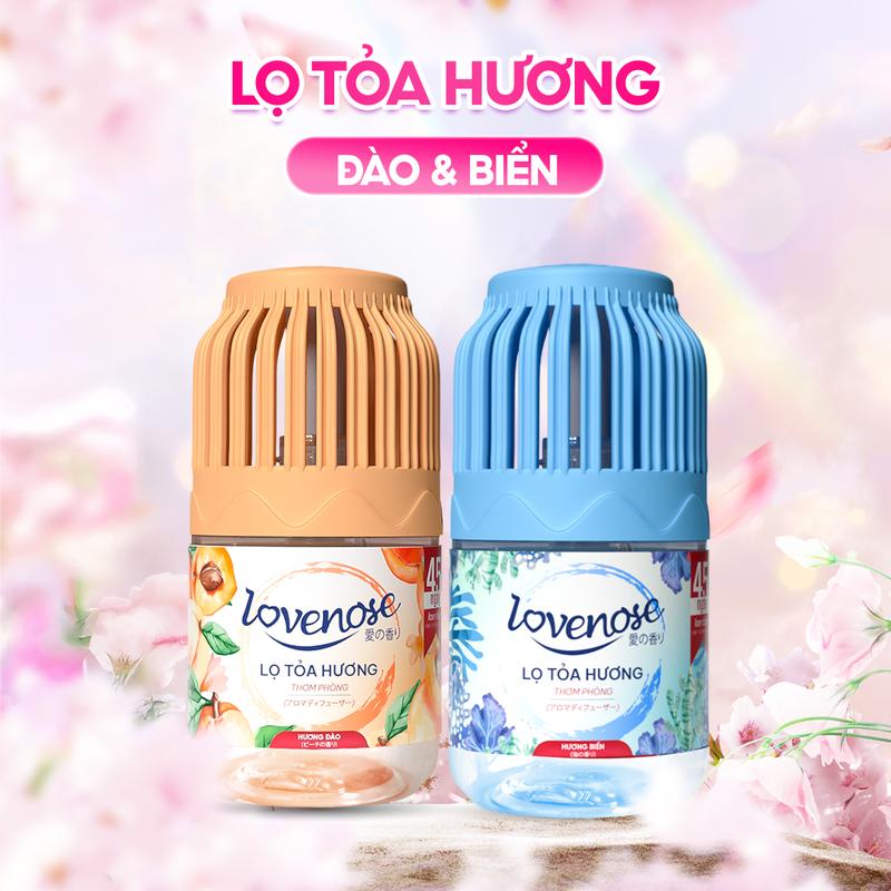 ĐA KHO Combo 2 Lọ Tỏa Hương Lovenose Công Thức Mới Thơm 360 độ Dầu Thơm Phòng Dầu Thơm Nước Hoa Thơm Phòng nuoc thom