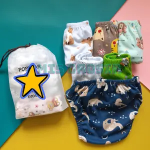 12 Pcs Celana Dalam Anak Laki-laki dan Perempuan Motif Babydoll Usia 1-7 Tahun (Lusinan)