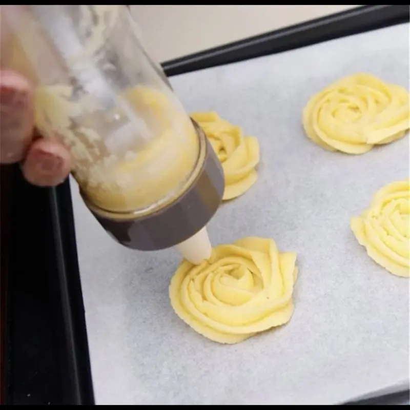Cookie press / alat cetak kue kering set 20pcs cetakan sagu keju biskuit 3