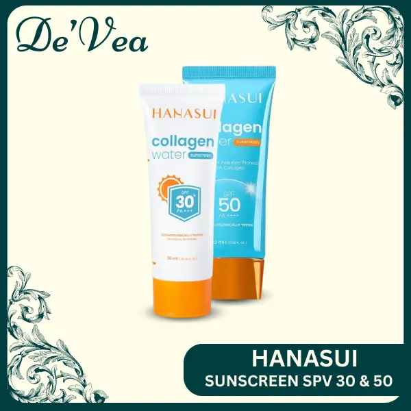 [De'Vea] HANASUI COLLAGEN WATER SUNSCREEN SPV 50 & 30