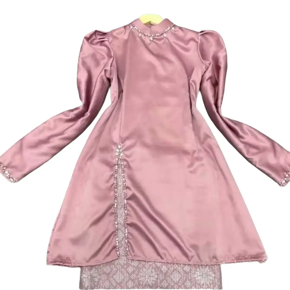 LESTI BAJU KURUNG MELAYU WANITA MODERN set rok span songket kondangan bridesmaid wisuda baju adat Payet Silk Mewah Mutiara Pesta