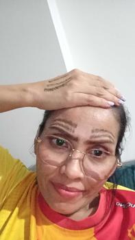 Product Review of 【สินค้าขายร้อน】ดินสอเขียนคิ้ว'หัวแปรง 2 แฉก กันน้ํา Eyebrow Pen Tint my 2 แฉก กันน้ํา Waterproof Fork Tip Eyebrow Tattoo from T**6 1