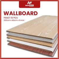 Gambar PAKET 10 PCS - Wallboard Dinding WPC Motif Kayu Panjang 300CM Lebar 40CM Ketebalan 8MM - ORWP-401 (10PCS) dari INDO WALL Kab. Tangerang 1 Tokopedia