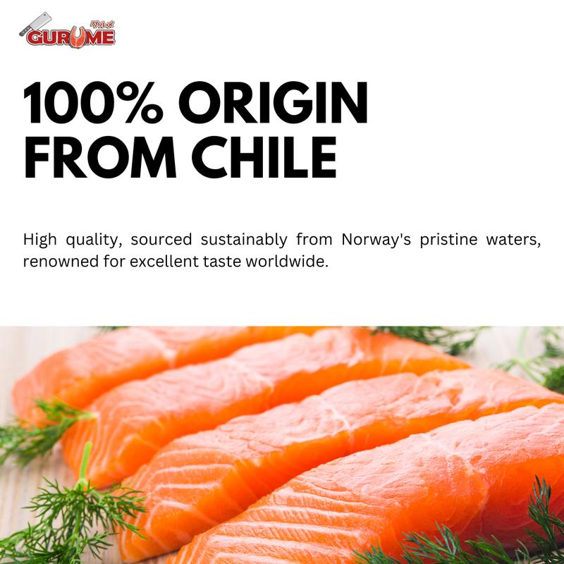 Product Introduction of [GURUME] Frozen Salmon Fillet Whole (1kg/pkt) (Skin On & Scale Off) 47