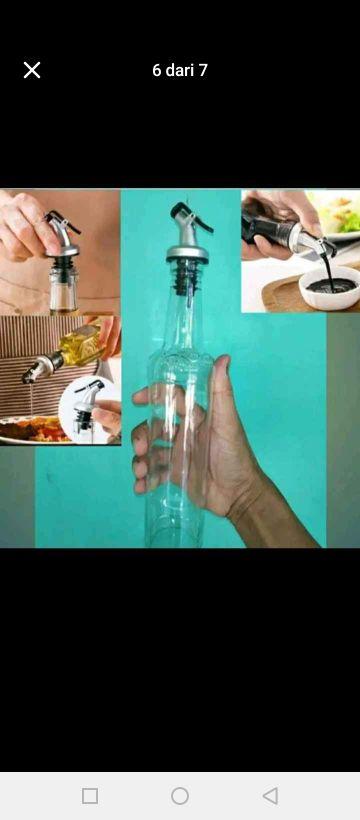 Product Introduction of BOTOL MINYAK KACA SAUCE OIL BOTTLE DISPENSER TRANSPARANT TAHAN PANAS MULTIFUNGSI (botol kecap , botol minyak dan lain2) Dapur Glass 20
