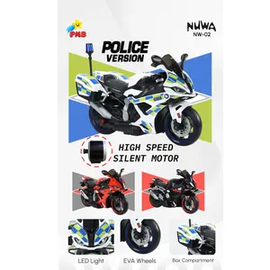 Mainan Anak Motor AKI PMB SERI NUWA NW-02 Police Version