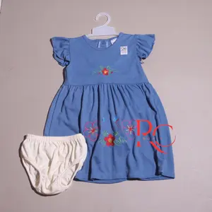 ROK BELLA DRESS PEREMPUAN BATITA LEMBUT USIA 6-18 BULAN/FASHION ANAK MOTIF/SET MOTIF BORDIR