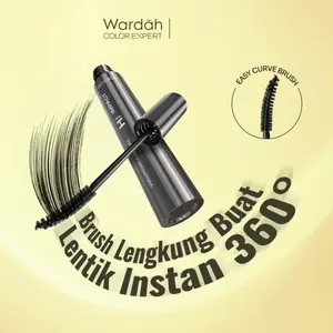 WARDAH Hi - Impact Volumizer Mascara  6.5G | Mascara | Pelentik Bulu Mata