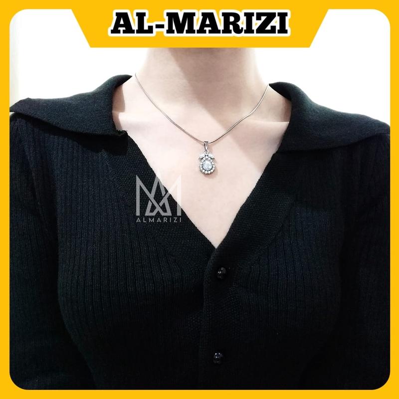COD - KALUNG LIONTIN TERLARIS ANTI KARAT DAN TIDAK LUNTUR WANITA/PRIA 4