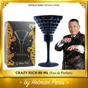 Parfume Crazy Rich By Hotman Paris ( For Men ) Hitam Perfume Pria Wangi
