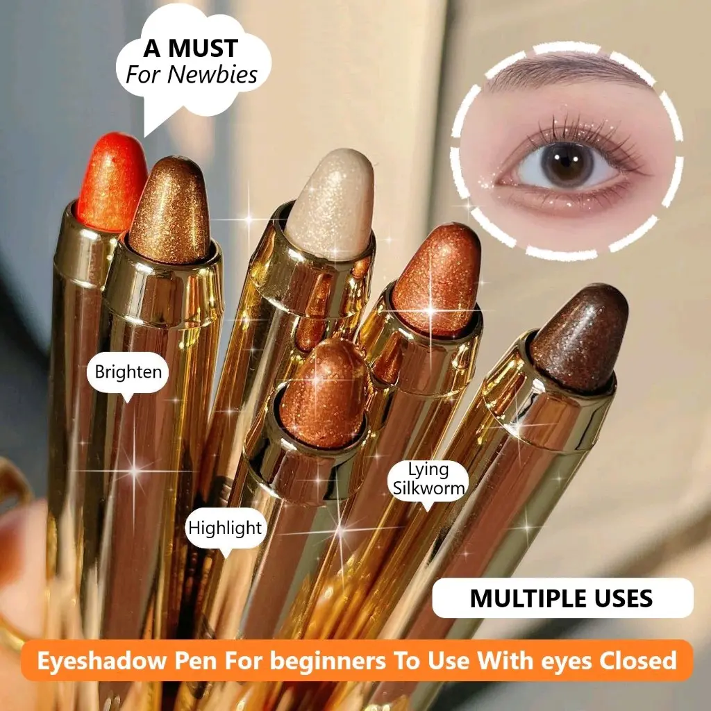 MH-461 LAZY EYE MAKEUP HIGHLIGHT EYESHADOW PEN NON SMUDGE SHIMMER