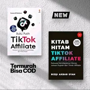 paket 2 buku ajaib affiliate tik tok pemula ( isi dua buku)