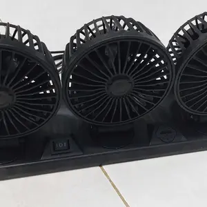 Kipas Angin Mobil 2 & 3 Kepala 12-24 Volt dengan 2 Kecepatan dan Dapat Diputar 360 Derajat / KIPAS DASBOR MOBIL Truk Car