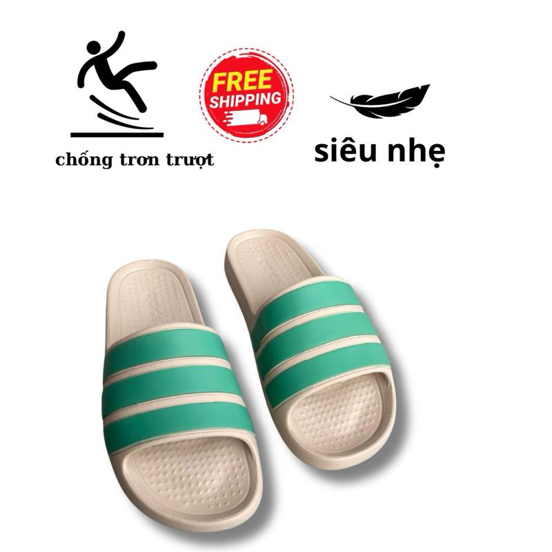 3 sọc 3 màu đúc tại xưởng chất liệu eva dép thời trang dễ phối đồ 0