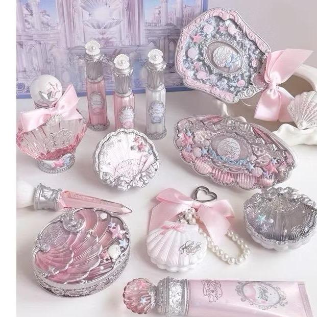   Sẵn - được chọn màu  Flower Knows Hoa Biết BST Vỏ Sò Shell's Jewel  12 món Full  mỹ phẩm kèm tặng trang điểm 