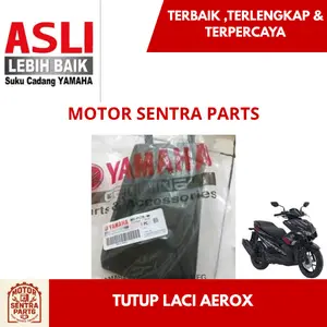 COVER TUTUP LACI DEPAN AEROX 155 ASLI ORI YAMAHA B65-F177E-00