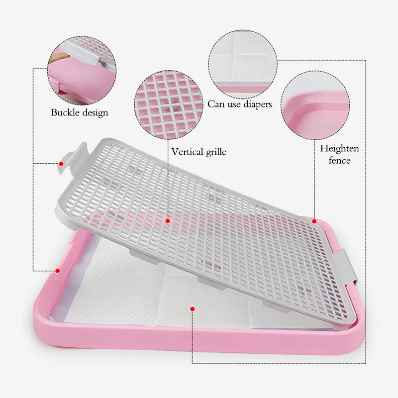 Tempat Pipis Toilet Anjing-Pet Pee Training Tray-Toilet Training Anjing 5