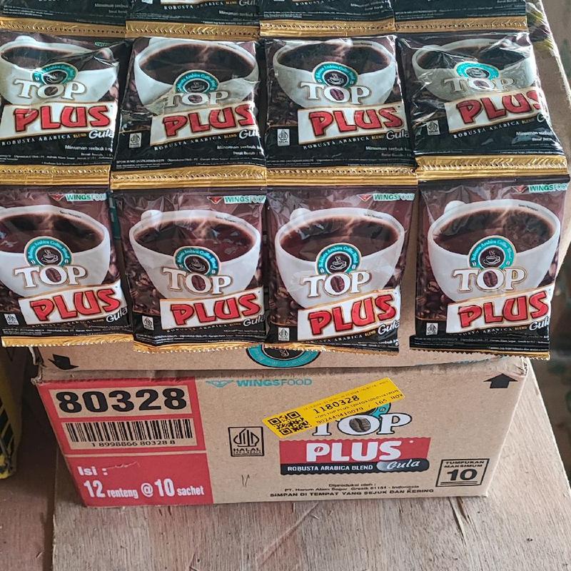 promo 2 renteng TOP PLUS kopi+gula (20sct) - Shop | Tokopedia