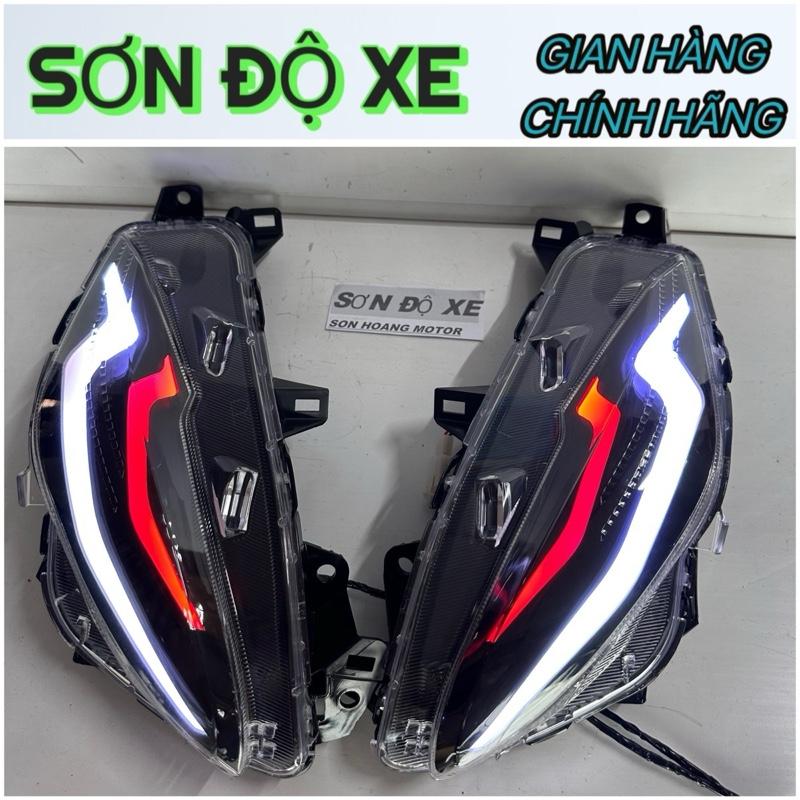 Cụm Led Xi Nhan Audi A7 Pro Trắng Vàng Vision 2021-2025 Lắp Đặt Dễ Dàng Siêu Sáng Bảo Hành 12 Tháng