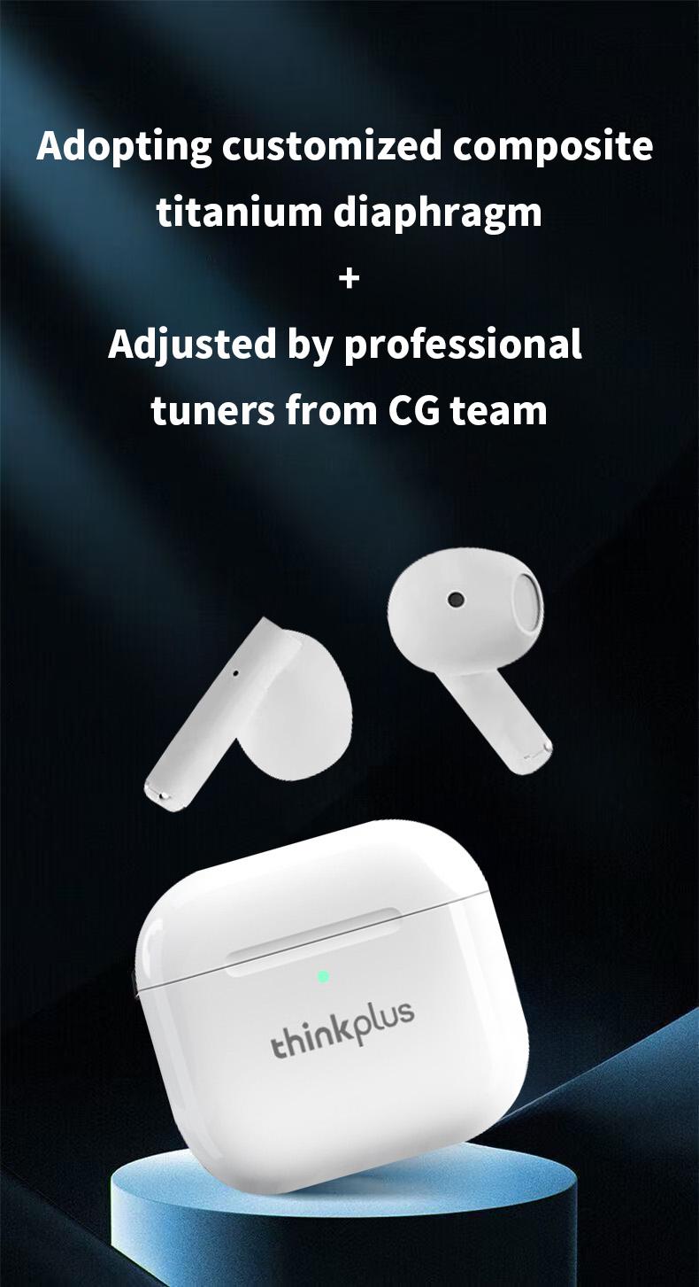 Lenovo thinkplus AI 2026 New Air Pro True Wireless Bluetooth Earphone Headphone Suara HiFi Latensi Rendah Pengurangan Kebisingan Earbud untuk iPhone Android