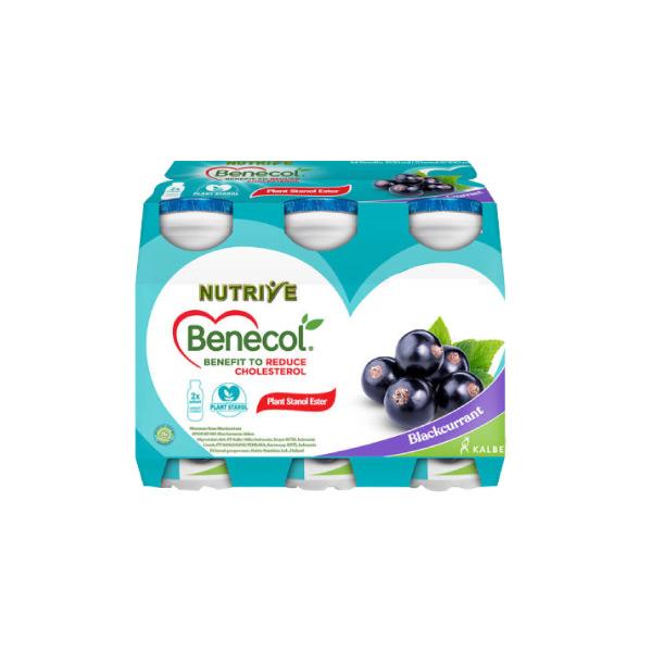Gambar NUTRIVE BENECOL BLACKCURRENT NAS 6 PCS X 100 ML dari Hypermart Kemang Village Kota Administrasi Jakarta Selatan Tokopedia