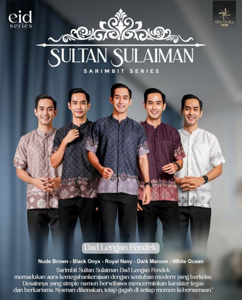 PO Baju Lebaran 2026 Bisa Dicicil Sarimbit Sultan Sulaiman by Veloura (order via wa)