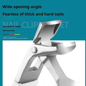 1Pcs new arrivalA7Bend Nose Pliers Pointed Toe Nail Clippers Ingrown Toenail Clippers Toe Inflammation Dead Skin Clipper