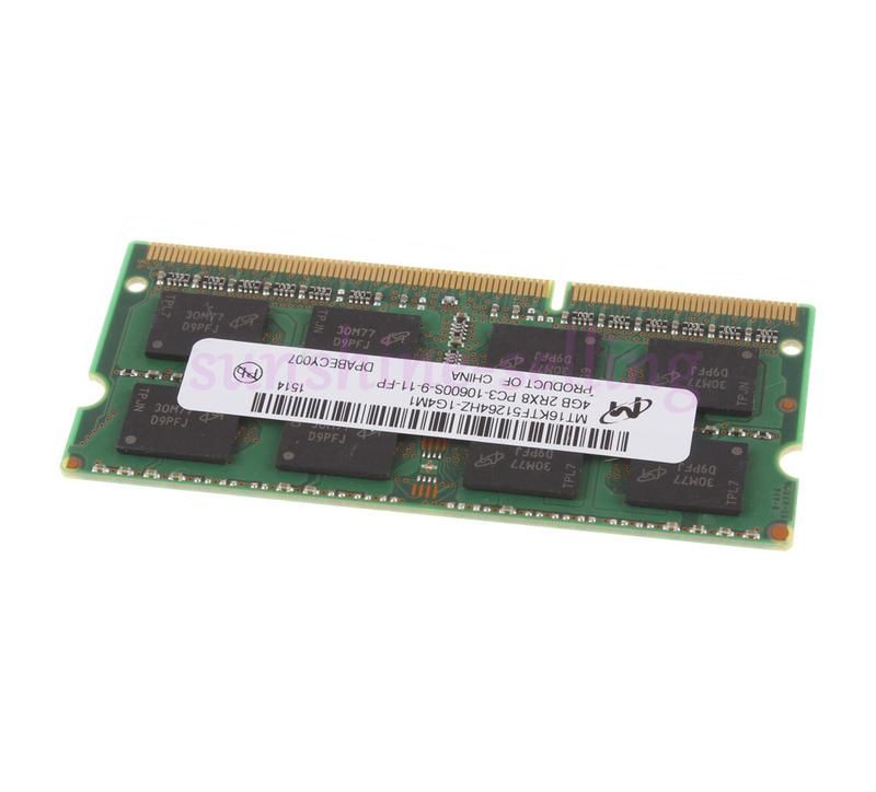 Product Introduction of [Ready Stock]1PCS Micron 4GB DDR3 1333Mhz SO-DIMM 1.5V RAM 2Rx8 PC3-10600 Laptop Memory module 3