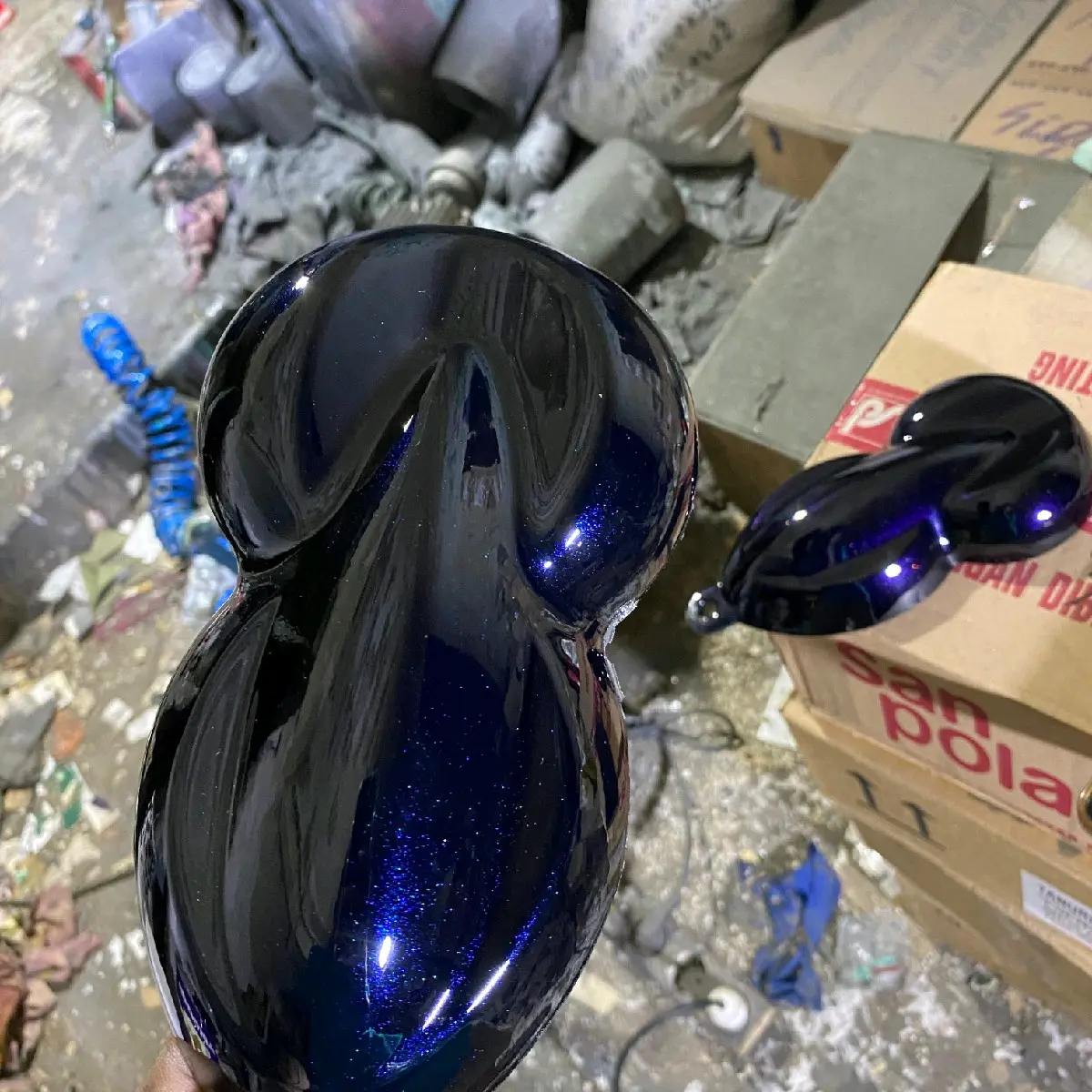 cat moonblack blue Custom penta oto body