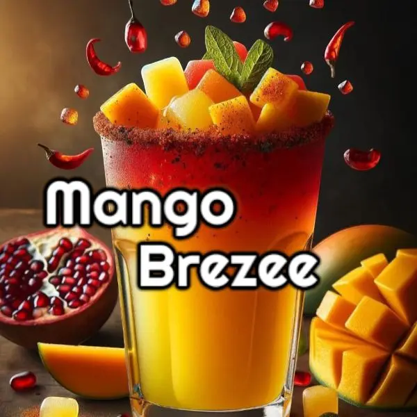 Juice Liquids- 30ML/60ML Sari buah MANGO BREEZE Jus murni halal organic Big sale Promo Bebas gula Simple Syrup