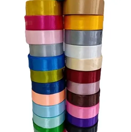Pita Satin 1 inch per 1 roll 2.5 cm 25yard pita kado