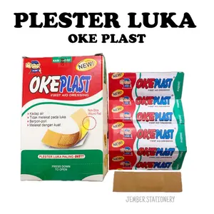 (100pcs) Oke Plast / Plester Luka / Salonpas
