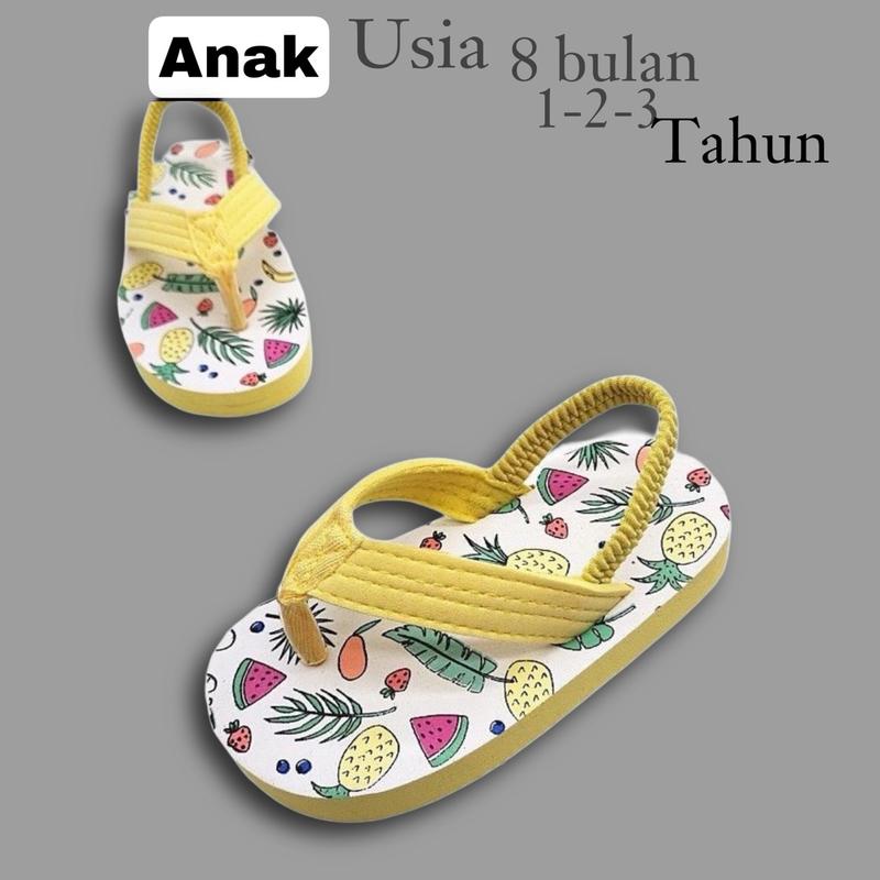 Product Introduction of Sandal Anak Perempuan Trendi Kekinian untuk Usia 1-2 Tahun - Kaki Bayi Cewek Hewan Anak-Anak 2