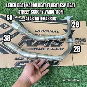 Leher beat karbu beat fi beat esp beat street scoopy vario 110fi bending atas anti gasruk inlet 38 dan 50