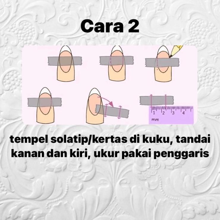 PRESS ON NAILS / KUKU PALSU PINKY 3