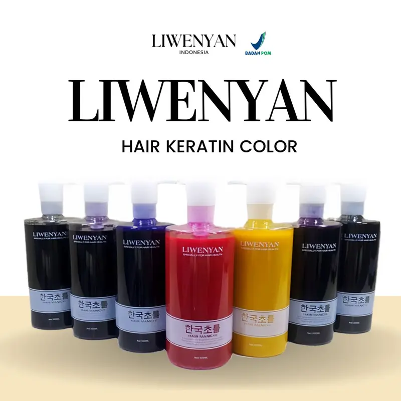 BPOM LIWENYAN SHAMPO ORIGINAL PEWARNA RAMBUT SERTA MERAWAT RAMBUT 1
