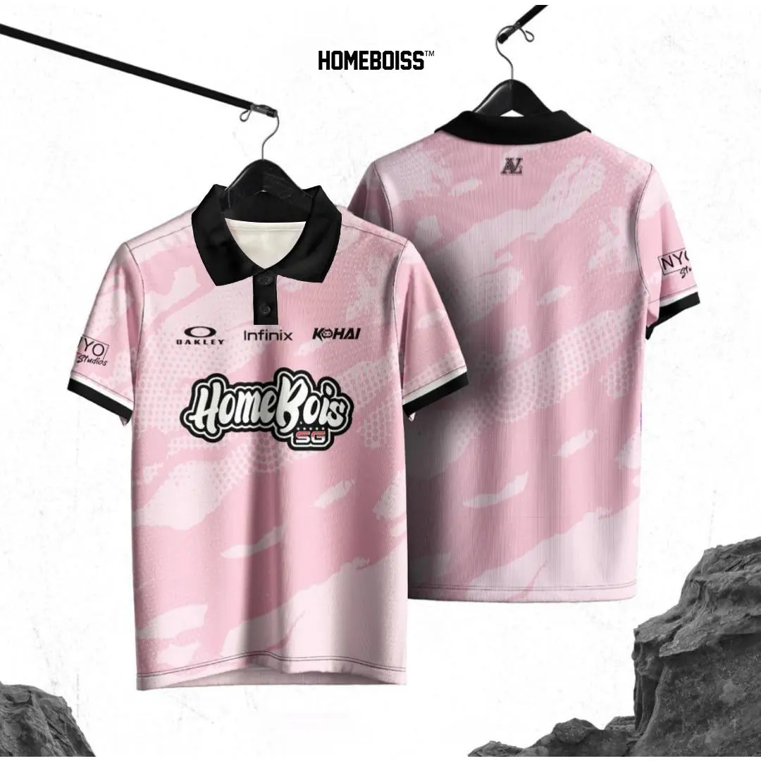 Short-sleeved 3D, Honmebois design, new style in 2024, couple's POLO shirt
