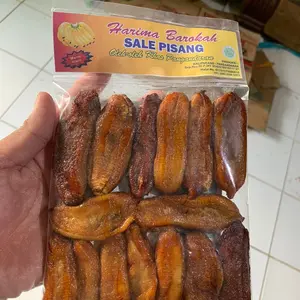 Pisang Sale Basah Oven Madu 200g - Camilan Manis Alami dari Kurma Indonesia - Cemilan