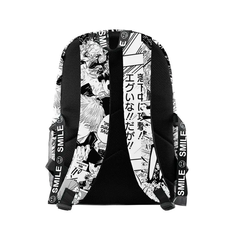 NEW Tas Ransel Jujutsu Kaisen Gojo Dan YujixSukuna Tas Ransel Dengan Full Print Tas Terkini Backpack Sekolah fasion Wanita 2