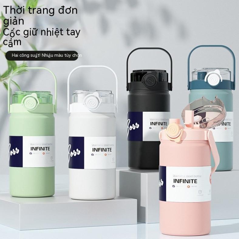 Bình Giữ Nhiệt Có Ống Hút Bình Giữ Nhiệt BOSS Inox 316 Dung Tích 1000ml 1200ml Nhận Sỉ