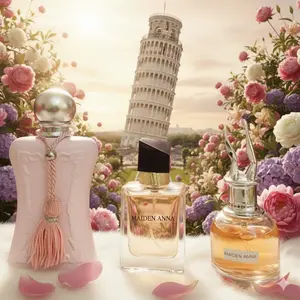 (HANYA DI LIVE VIA VAVUM) 3 botol parfum wanita Maiden Anna Parfum Wanita Mewah Tahan Lama Aroma Elegan & Mewah dapat 75 ML+Scandal 30 ML+ Yeslong 30 Ml