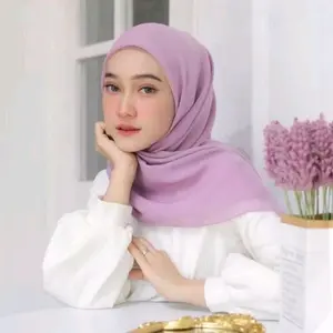 Hijab BELLA SEQUARE Segi Empat  POLYCATTON nyaman