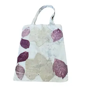 TOTE BAG SEMESTA SKANSA ECOPRINT - MOTIF DEDAUNAN (LIMITED EDITION)