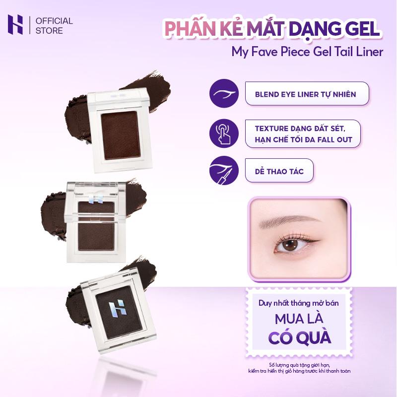 Phấn Kẻ Mắt Dạng Gel My Fave Piece Gel Tail Liner HOLIKA HOLIKA Dễ Tán