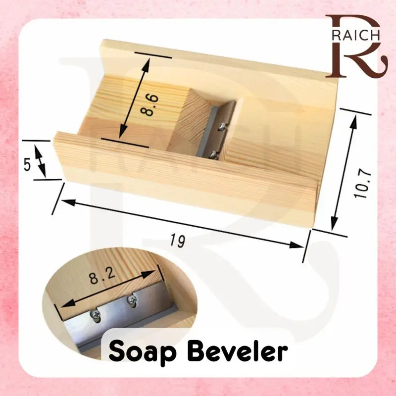 SOAP BEVELER, Serutan Sabun Alat Serut  Sabun Batang DIY Soap Bar Beveller Kayu 4