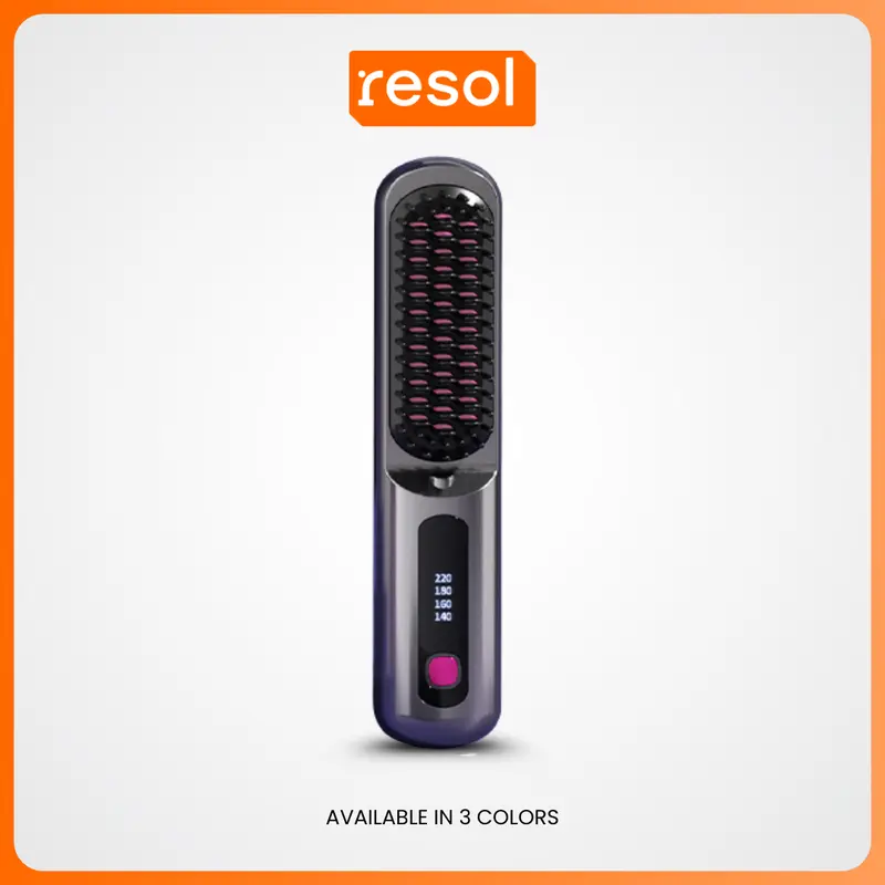 Resol Sisir Catok Portable Tanpa Kabel Catokan Meluruskan 5