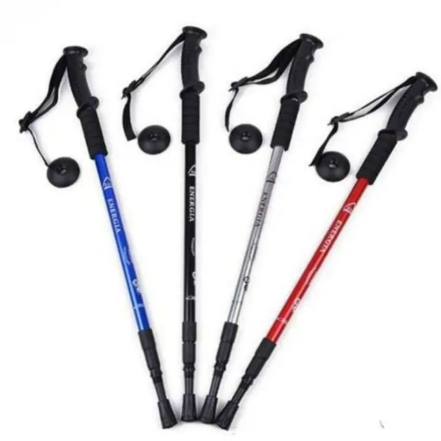 TREKKING POLE Tracking TONGKAT LURUS TREKING GUNUNG ANTI SHOCK PENDAKI HIKING CAMPING OUTDOOR
