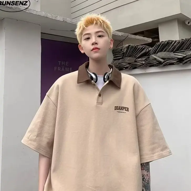 M - XXXXXXL (6XL) Kaos Polo Shirt DUANPER Bigsize Kaos Polo Regular Urban Style Pria Wanita Oversize 4