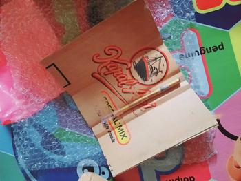 Product Review of Fanbo Eyebrow pencil Gold - Pensil Alis - Waterproof - Mengandung Vitamin C & E sebagai Anti Oksidan  yang merawat kesehatan alis mata - Tidak Luntur - Limitied Edition - warna Natural - semua jenis kulit - Natural Look from s**s 0