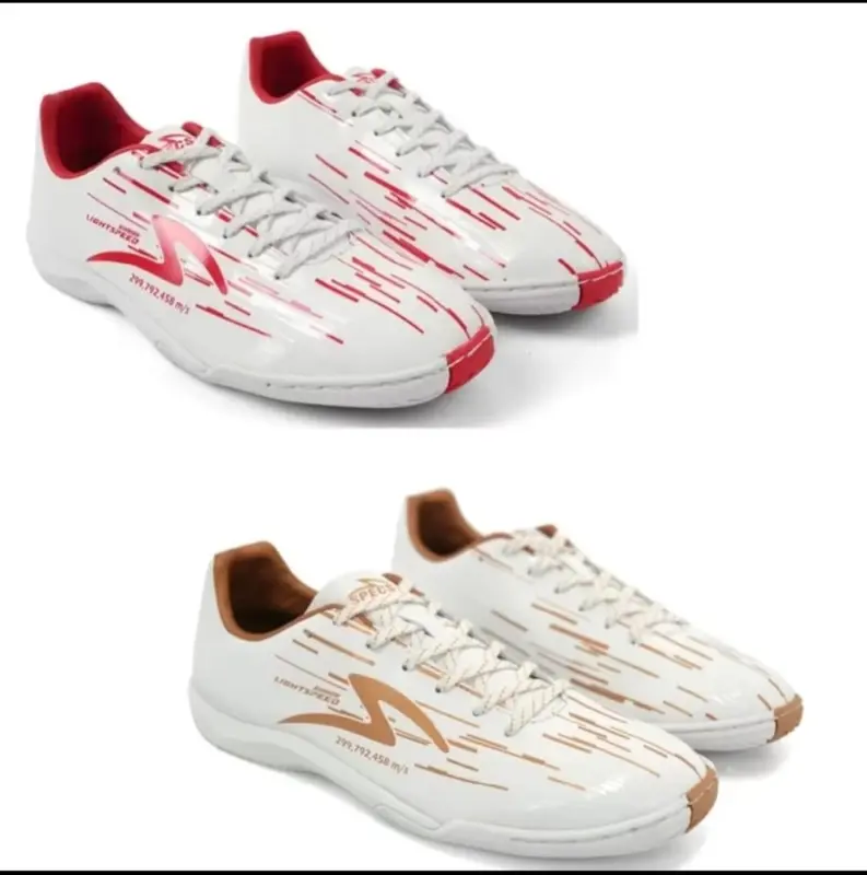 Specs Lighspeed Reborn Putih Merah Gold Silver   Terviral sepatu futsal specs lightspeed sepatu  futsal bunyi cit karet ori 0